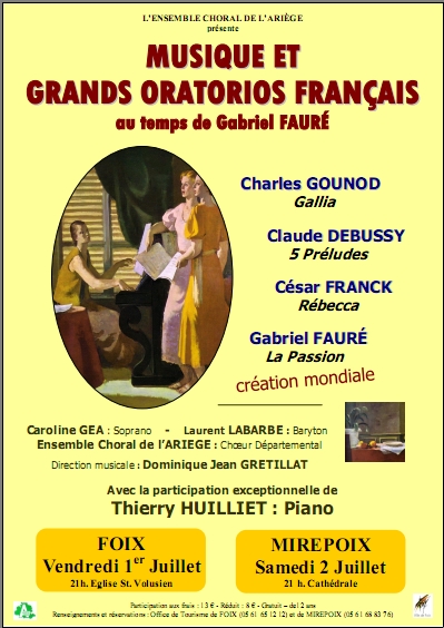 Oratorios Gabriel FAURE