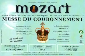 Affiche concert Mozart