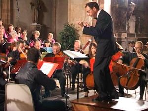 Le Chef de Choeur et l'orchestre