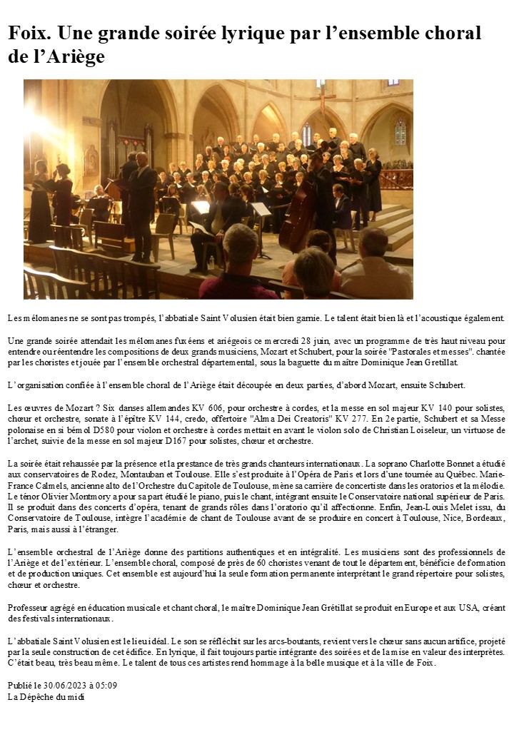 Compte-rendu Pastorale 